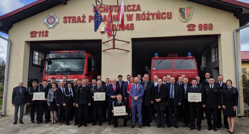 Duże pieniądze dla Ochotniczych Straży Pożarnych na zakup wozów