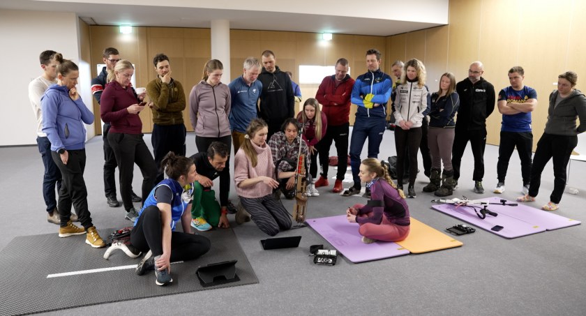 Konferencja trenerów biathlonu w Dolnośląskim Centrum Sportu