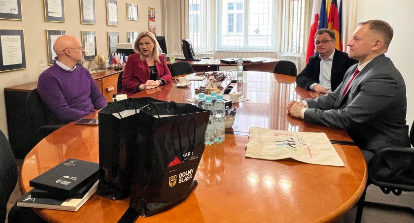 Wizyta dyrektora Instytutu Włoskiego w Jeleniej Górze