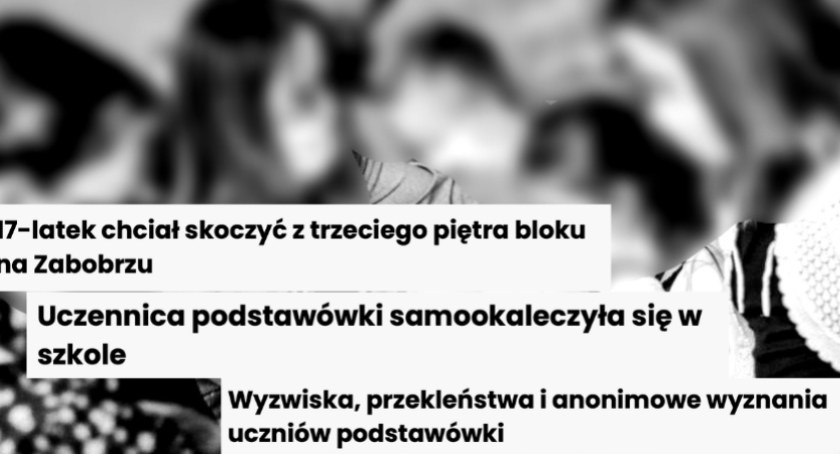 Agresja, przemoc i załamania psychiczne. Co się dzieje w jeleniogórskich szkołach?