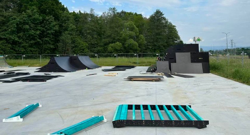 Skatepark na Zabobrzu rośnie w oczach
