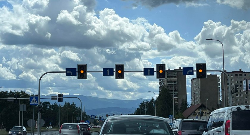 Awaria sygnalizacji świetlnej. Chaos w Alei Jana Pawła.