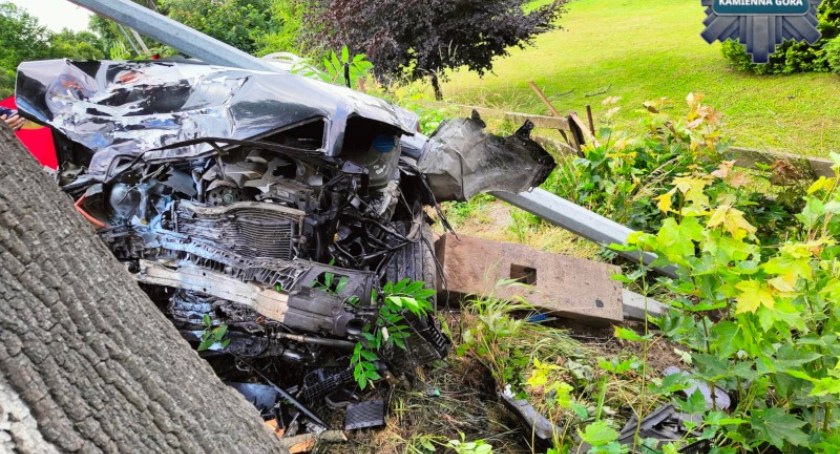 Tragedia na drodze. Nie żyje 44-letni mężczyzna