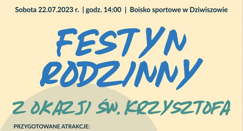 Festyn Rodzinny w Dziwiszowie. Czas na zabawę