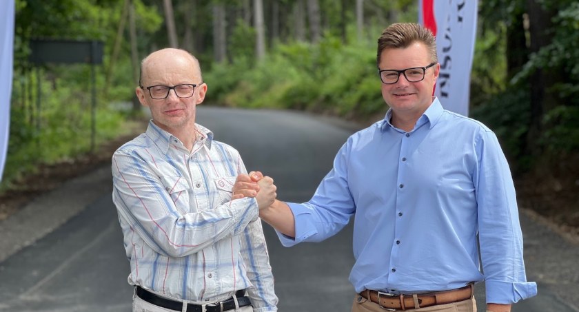 Otworzyli część ekspresowo wyremontowanej drogi