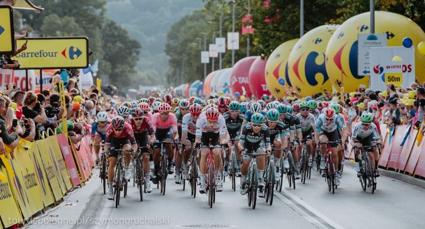 Tour De Pologne w Karkonoszach. Zamknięte drogi