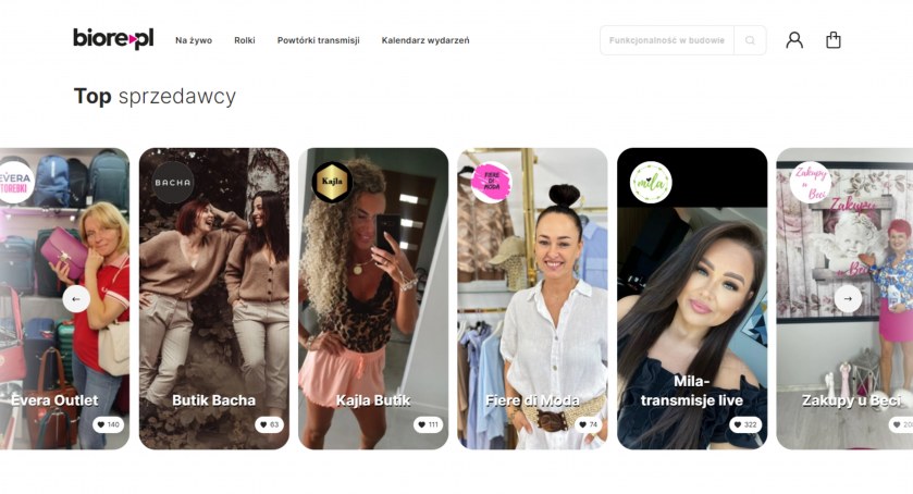 Sprzedawcy coraz chętniej korzystają z transmisji sprzedażowych online