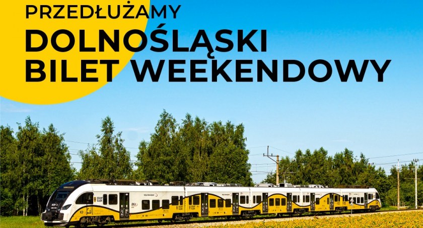 Koleje Dolnośląskie - Przedłużony Bilet Weekendowy