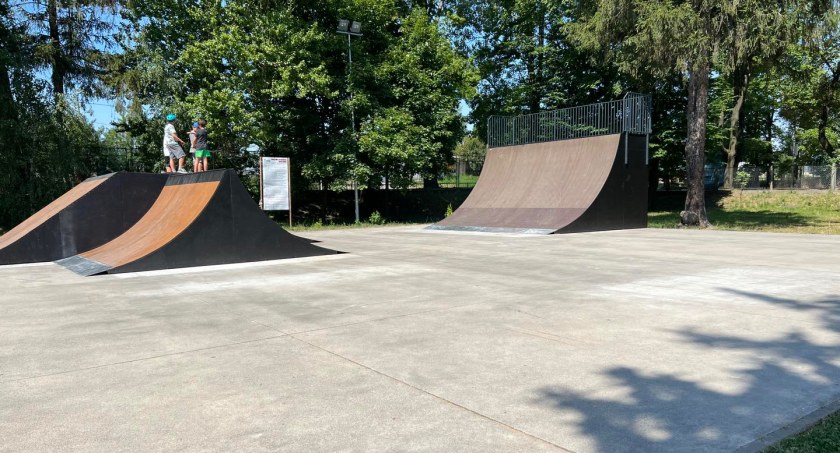 Skatepark niedostępny - trwa przegląd i konserwacja wyposażenia
