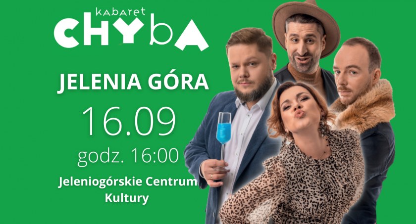 Kabaret Chyba w Jeleniogórskim Centrum Kultury