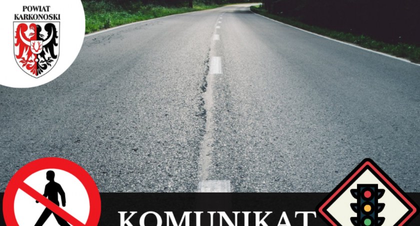 Będą utrudnienia w ruchu na drodze powiatowej
