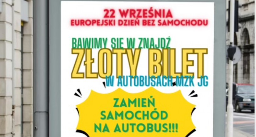 Złoty Bilet - MZK proponuje zabawę swoim pasażerom
