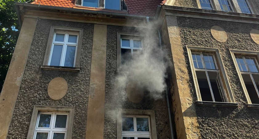 Gryfów Śląski : Pożar w szpitalu. Ewakuowano pacjentów