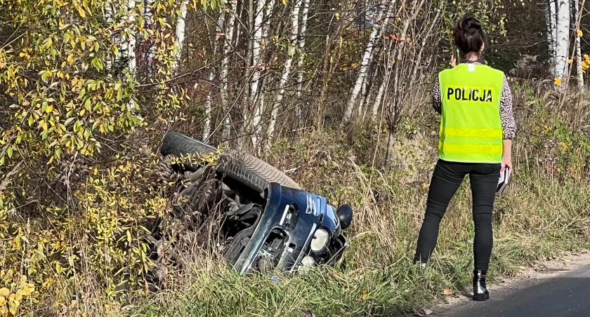 Dachowanie w Wojanowie. Za kierownicą siedziała pijana Ukrainka