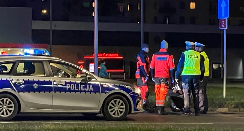 Potrącenie na alei Jana Pawła II