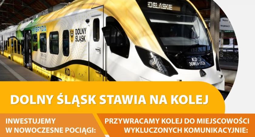 Dolny Śląsk stawia na kolej