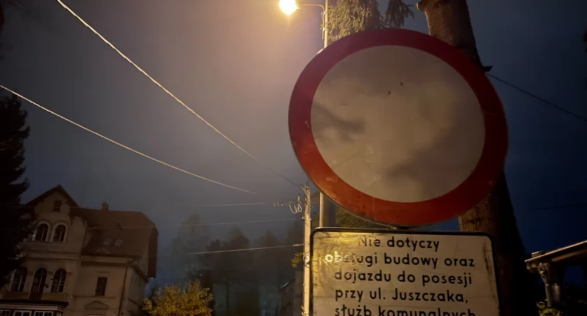 Zakaz wjazdu z powodu remontu. Nie jesteś mieszkańcem? Dostaniesz mandat