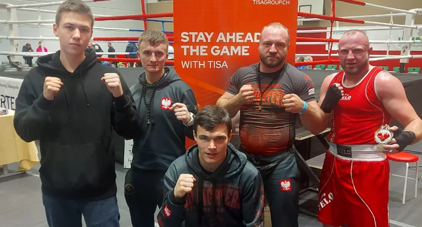 Czterech pięściarzy Red Fighters reprezentowało Polskę w Zittau