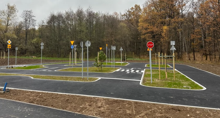 Miasteczko ruchu rowerowego na Zabobrzu