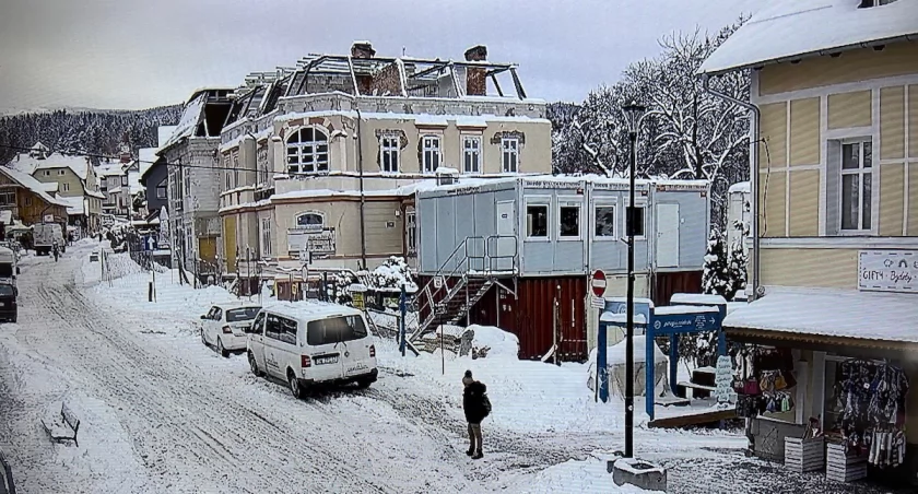 Trwa remont Urzędu Miasta w Karpaczu