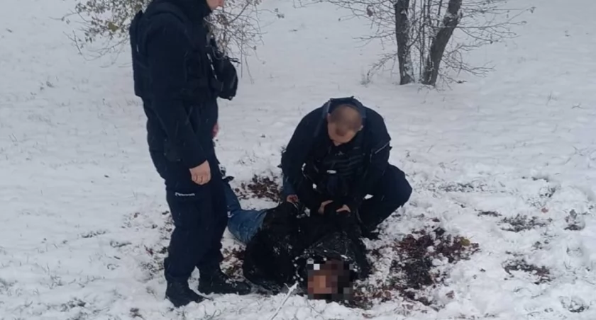 Bandyta, który postrzelił policjantów został zatrzymany