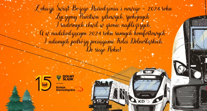 Życzenia Świąteczne od Kolei Dolnośląskich