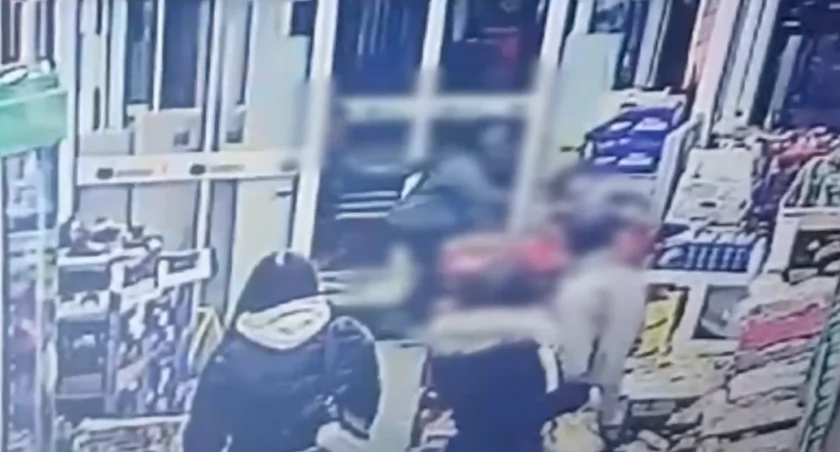 Po służbie zatrzymał złodzieja. Zobacz nagranie