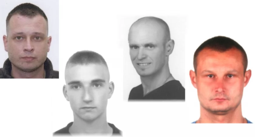 Mężczyźni ze zdjęć są poszukiwani listami gończymi