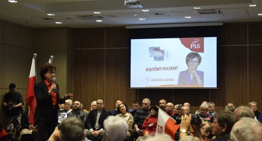 Spotkanie z Elżbietą Witek. Znamy oficjalną kandydatkę PiS na prezydenta Jeleniej Góry
