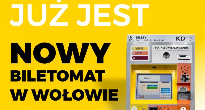 Nowe biletomaty Kolei Dolnośląskich