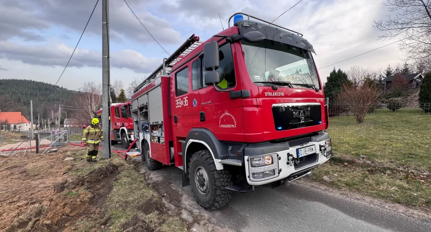 Pożar w Przesiece. Błyskawiczna akcja strażaków