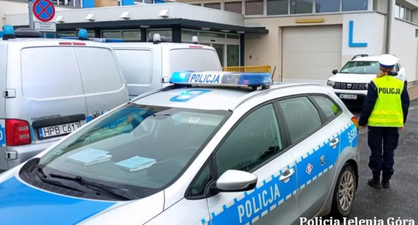 Policyjny pilotaż do samego szpitala