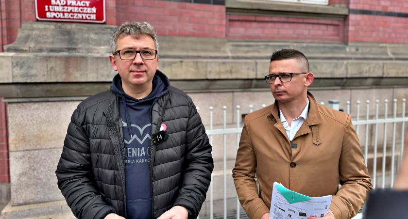 Dziwna konferencja prasowa. Dziwne zachowanie rzecznika