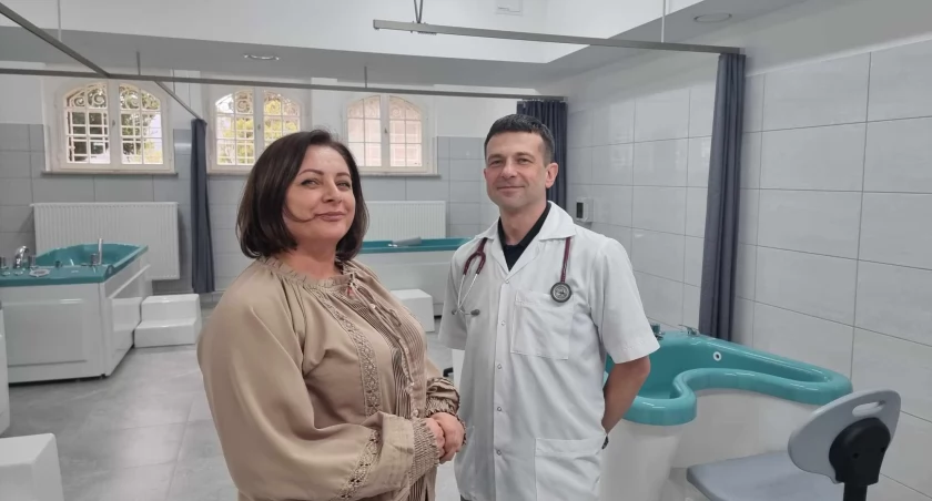 Szpital Wysoka Łąka w Kowarach ma nową pracownię hydroterapii