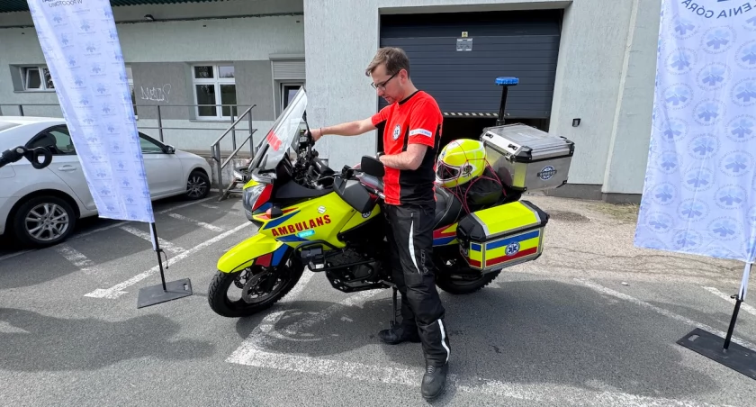 Rozpoczyna się drugi sezon dla motoambulansu