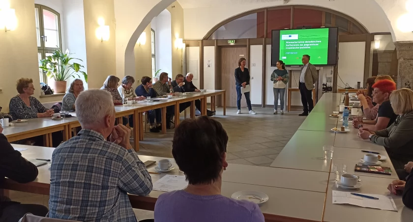 Uczestnicy projektu w St. Marienthal 