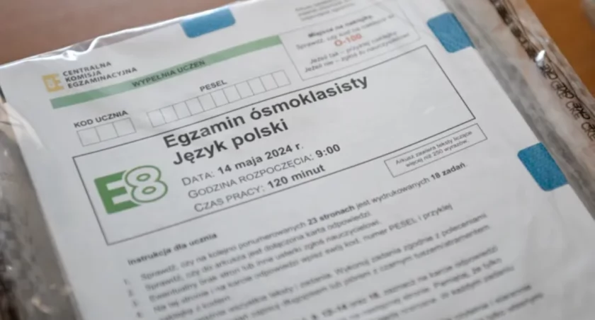 Ósmoklasiści mają za sobą pierwszy egzamin
