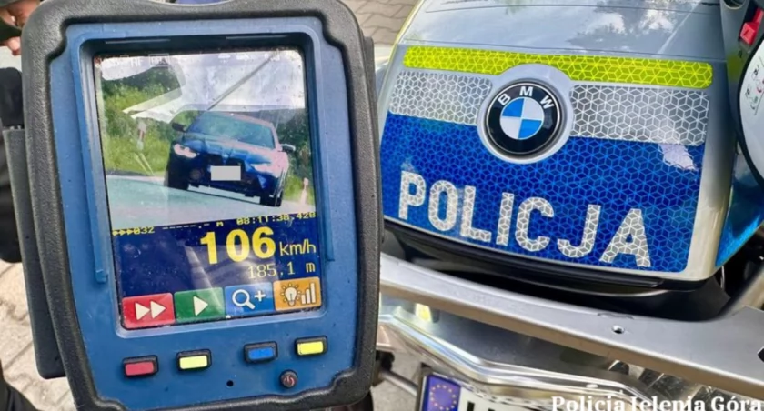 Pędził w zabudowanym 106 km/h. Zapłaci 3000 zł mandatu