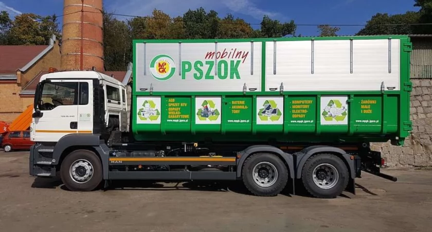 PSZOK działa nie tylko w siedzibie MPGK. Zobacz gdzie wywozić odpady