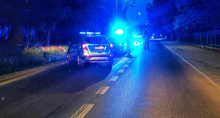 Pościg za motocyklistą zakończony na Lubańskiej