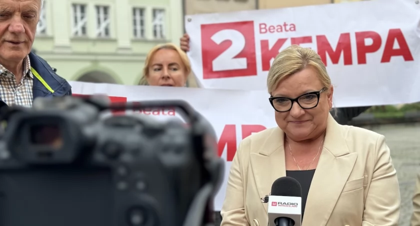 Beata Kempa w Jeleniej Górze. Spotkanie z kandydatką do Parlamentu Europejskiego