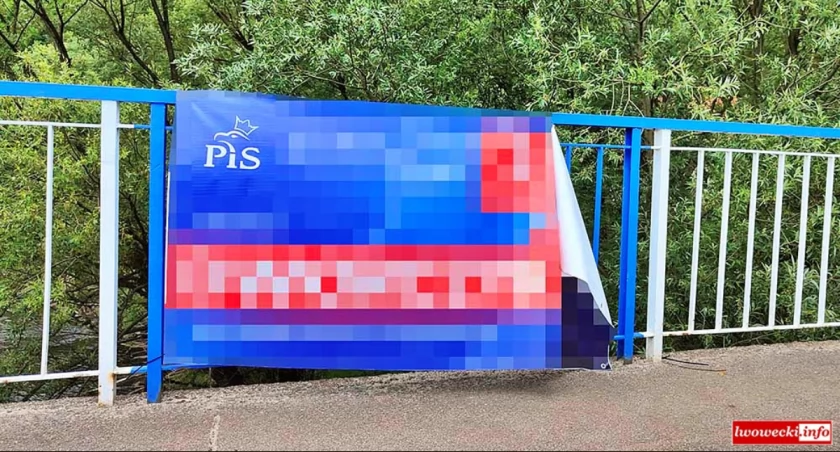 Wieszają banery bez zezwolenia. To istna plaga
