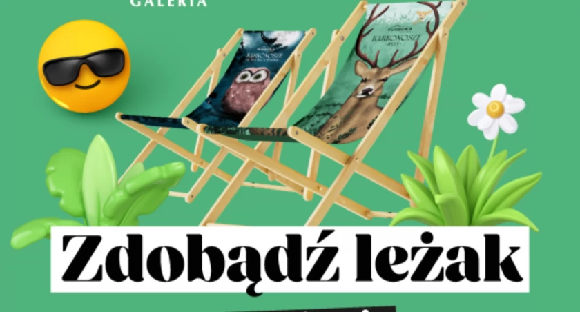 Zgarnij leżak - rozwiąż quiz. Zabawa z nagrodami w Galerii Sudeckiej