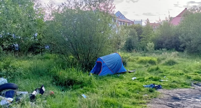 Syf w centrum miasta. Służby mają związane ręce, bo to teren prywatny