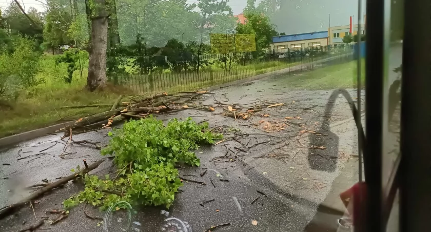 Gwałtowne burze przeszły przez nasz region