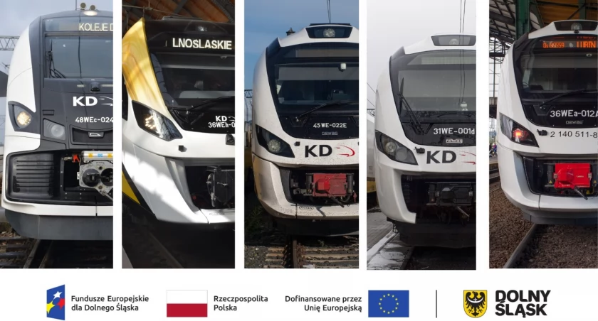 Fundusze europejskie na zakup taboru Kolei Dolnośląskich