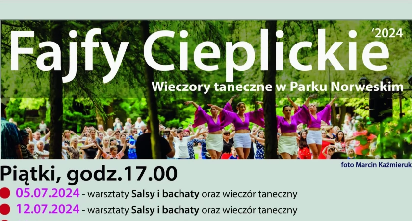 Fajfy Cieplickie - rozrywkowe piątki w Parku Norweskim