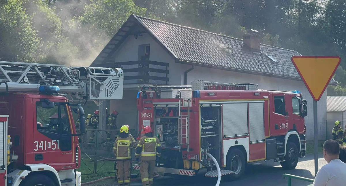 Pożar w Goduszynie