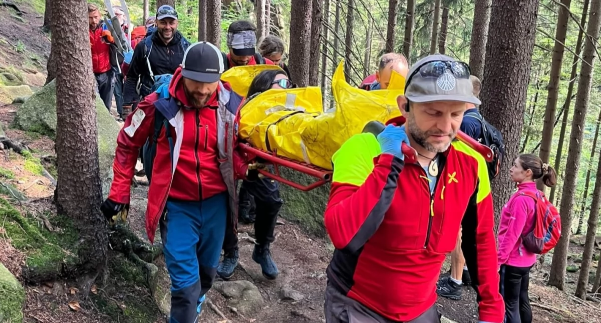 Intensywny ruch w Sudetach Zachodnich. Ponad 80 interwencji ratowników