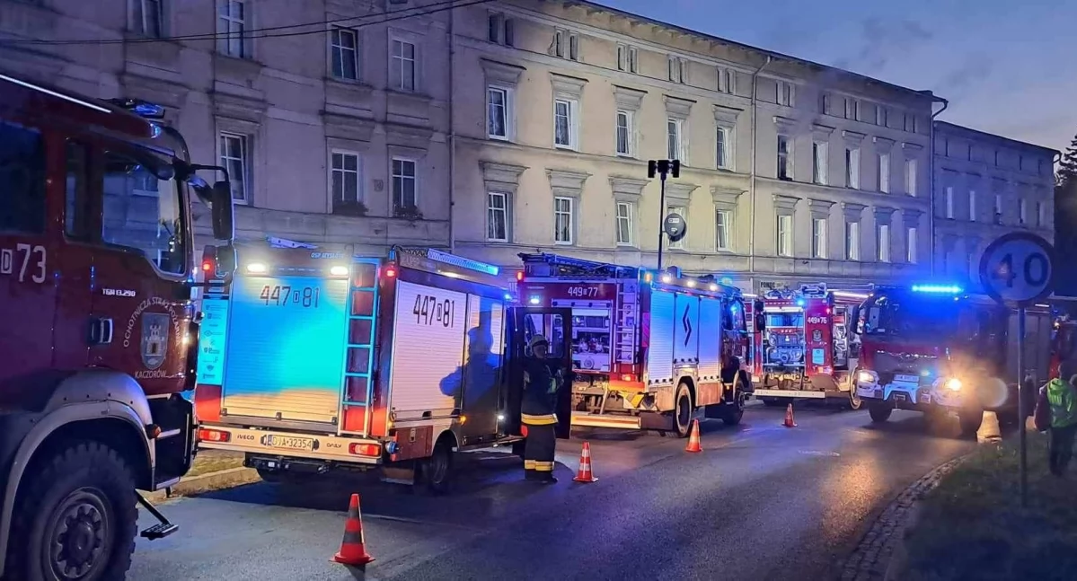 Dwie osoby zginęły w płomieniach. Pożar mieszkania w Bolkowie
